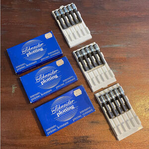 Schneider Plotting Fibrepens 46105 Lot of 15